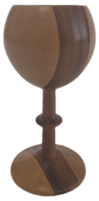 Wooden goblet