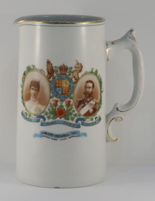 Commemorative Coronation Jug for King George & Queen Mary 1911