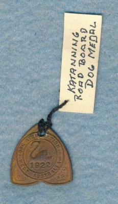 Dog Registration Disc 