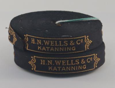 H.N. Wells & Co Tape