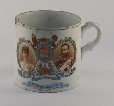 Commemorative Coronation Cup for King George & Queen Mary 1911