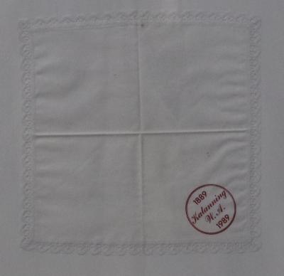 Lace Edged Handkerchief