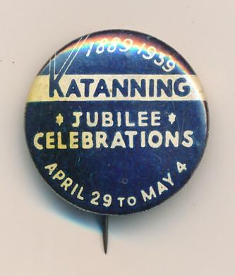 Katanning Jubilee Celebrations Badge