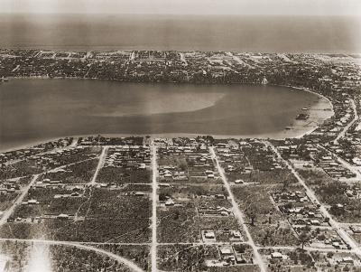 Aerial View Of Freshwater Bay