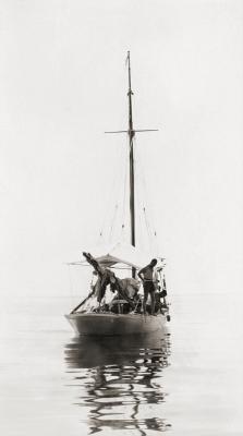 Yacht 'Genesta' At Rest