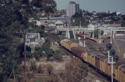 Claremont Railway Station And Yard