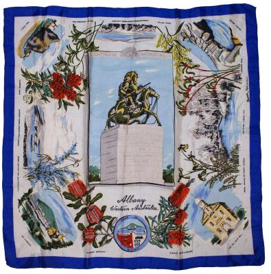 Desert Mounted Corps Memorial Souvenir Silk Scarf
