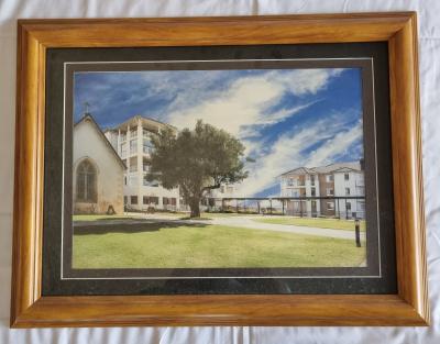 Large Landscape Photograph Taken Outside of the Sr Martin Kelly Centre on the Wembley Campus