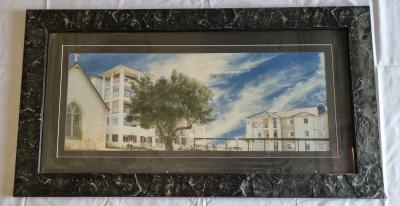 Large Landscape Photograph Taken Outside of the Sr Martin Kelly Centre on the Wembley Campus(zoomed)