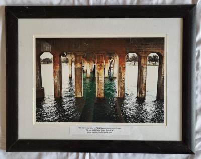 Landscape Photograph of Underneath Bridge from collection 'Home is Where You Heart is'
