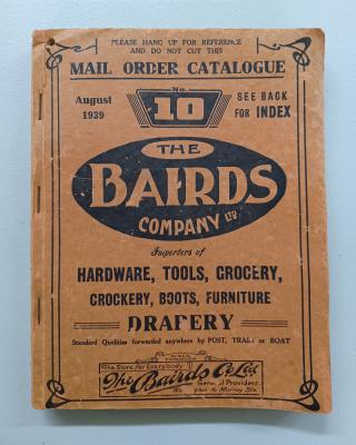 Catalogue - "Bairds" 1939