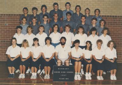 BSHS Year 10C Class Photograph 1987