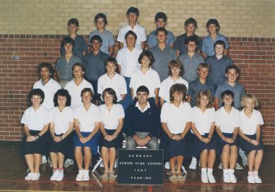 BSHS Year 10S Class Photograph 1987