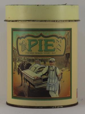 Front view of Coffee Tin