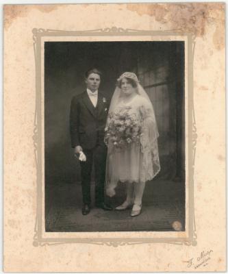 Leslie Clifton and Ethel Haddleton