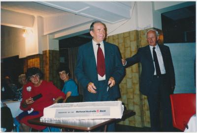 Wally Haddleton and Dick Old