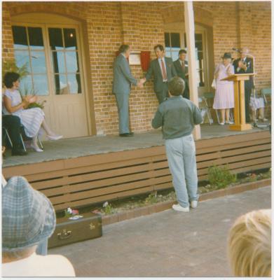 Centenary Plaque Presentation