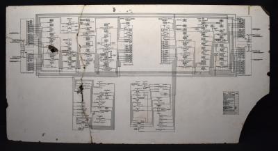 HMAS Perth II Untitled Diagram Sign