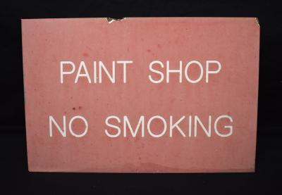 HMAS Perth II Paint Shop Sign