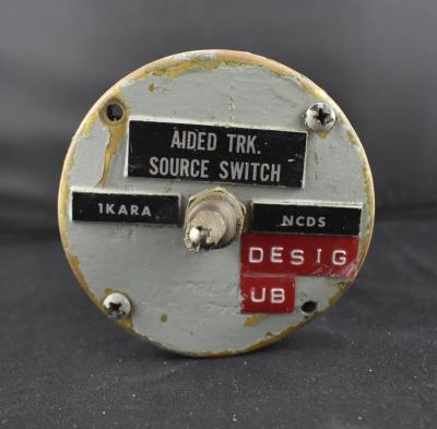 HMAS Perth II 'Aided Tracking Source' Brass Switch