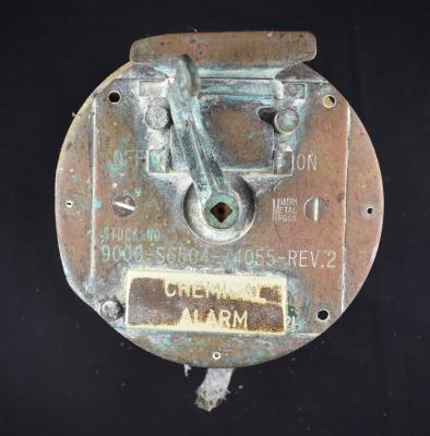 HMAS Perth II 'Chemical Alarm' Brass Switch