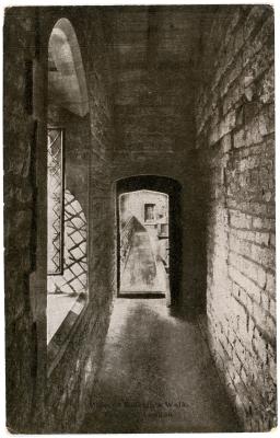 First World War Postcard ‘View of Raleigh’s Walk’ sent from Pte. Edward Charles MOUCHEMORE, 6351