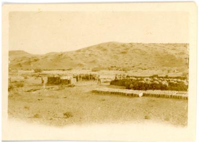 Soldiers with supplies