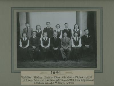 BHS Prefects 1941