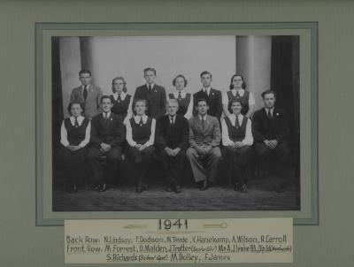 BHS Prefects 1941