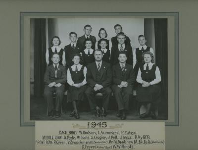 BHS Prefects 1945