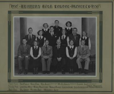 BHS Prefects 1950
