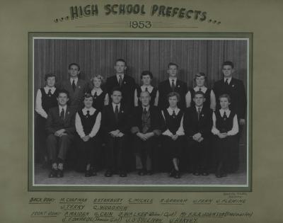 BHS Prefects 1953