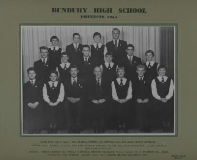 BHS Prefects 1955