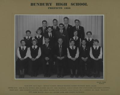 BHS Prefects 1956