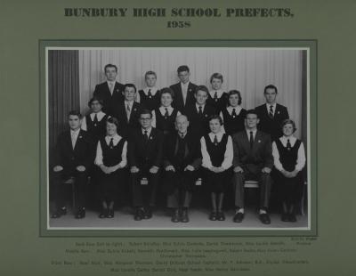 BHS Prefects 1958