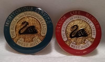 Badges - WA Pensioners League