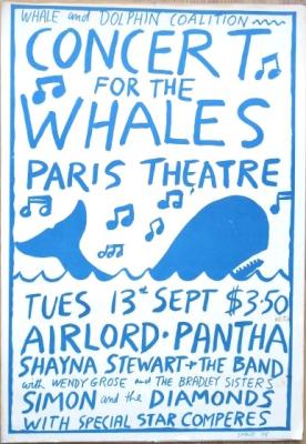 Concert for the Whales poster