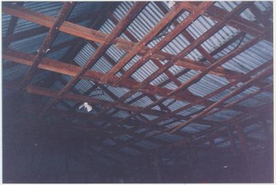 Interior Roof of Datatine Hall