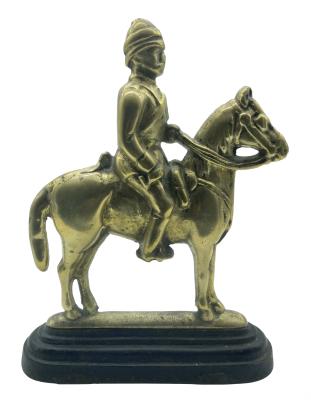 Lord Kitchener cast brass and iron doorstop