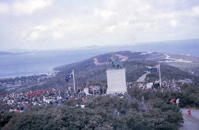 DESERT MOUNTED CORPS MEMORIAL, MT CLARENCE ALBANY, 1964