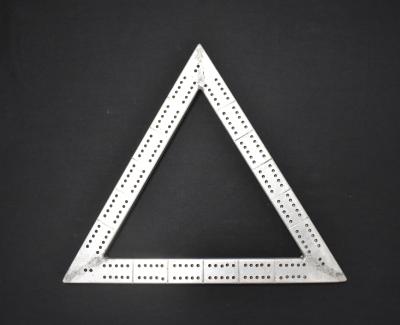 HMAS Perth II Triangular Aluminium Cribbage Board