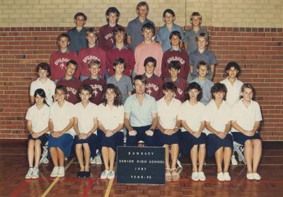 BSHS Class Photograph - Year 9S 1987