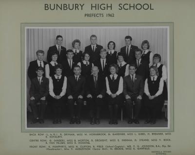 BHS Prefects 1962