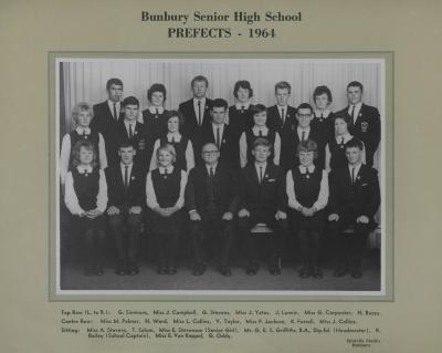 BSHS Prefects 1964