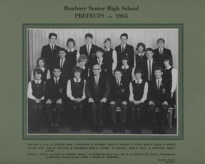 BSHS Prefects 1965
