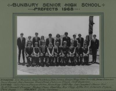 BSHS Prefects 1968