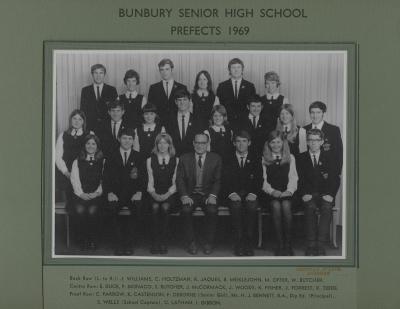BSHS Prefects 1969