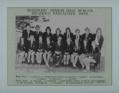 BSHS Prefects 1974