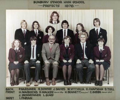 BSHS Prefects 1978