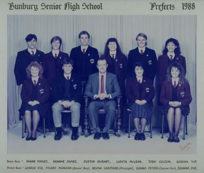 BSHS Prefects 1988